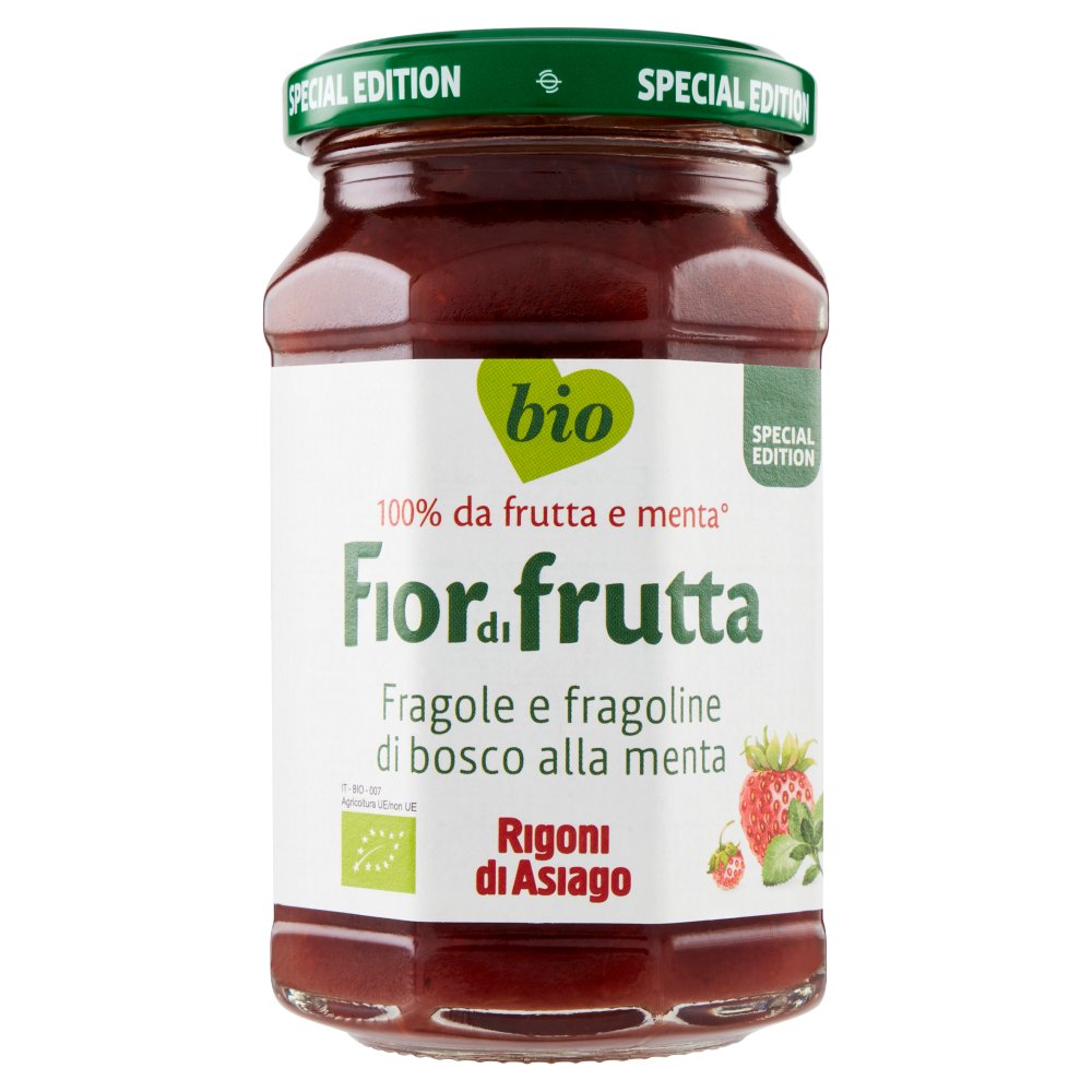 RIGONI CONF.FRAGOLE/FRAGOLINE BIO ALLA M ENTA G.250 S/ZUCCH.| Imb. 6