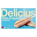 Delicius Filetti di Sgombro al Naturale Gr.125