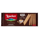 Loacker Wafer Thins Mirtillo Nero Yogurt con Crema ai Mirtilli Neri e al Gusto di Yogurt Gr.150
