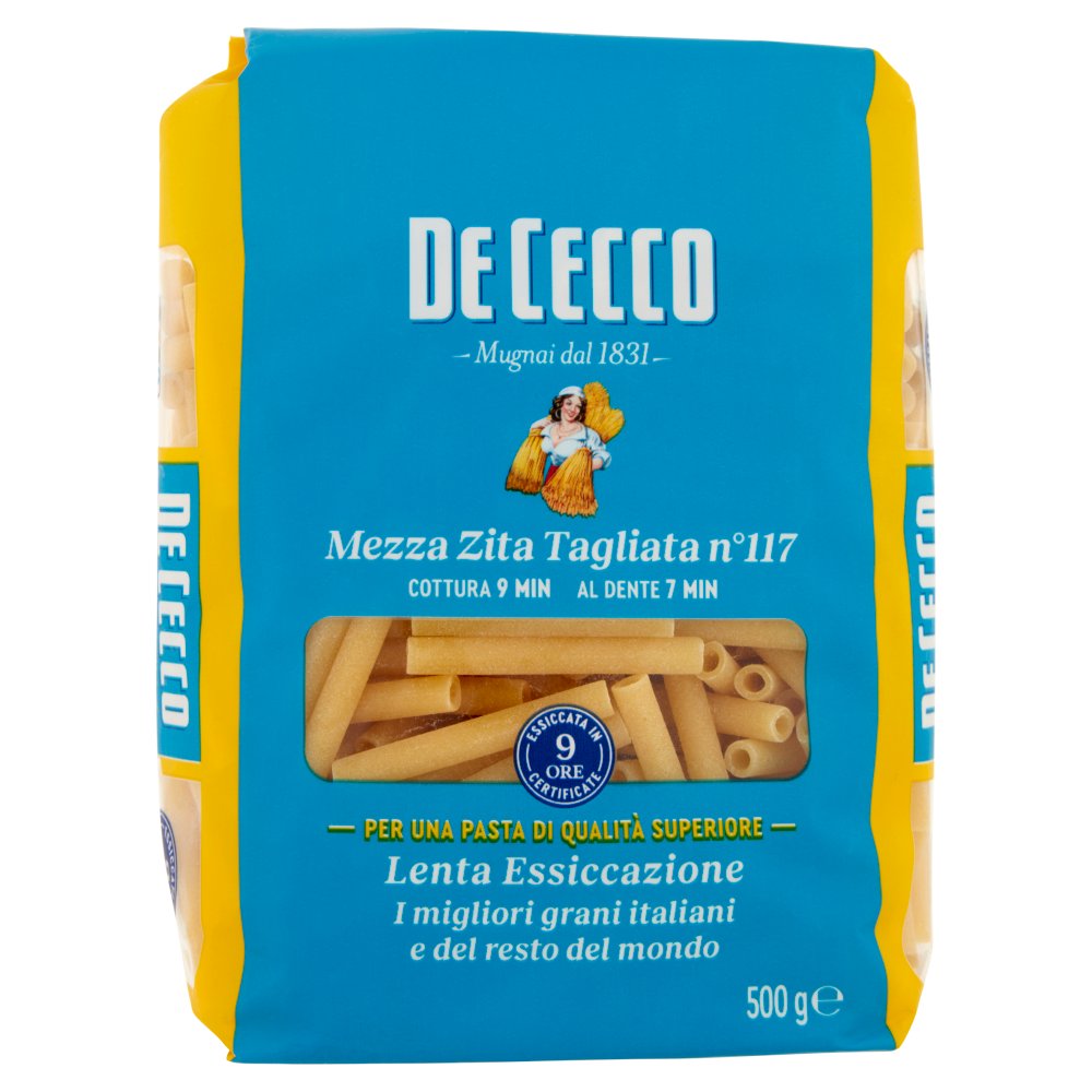 De Cecco Ziti Tagliati N°118 Gr.500