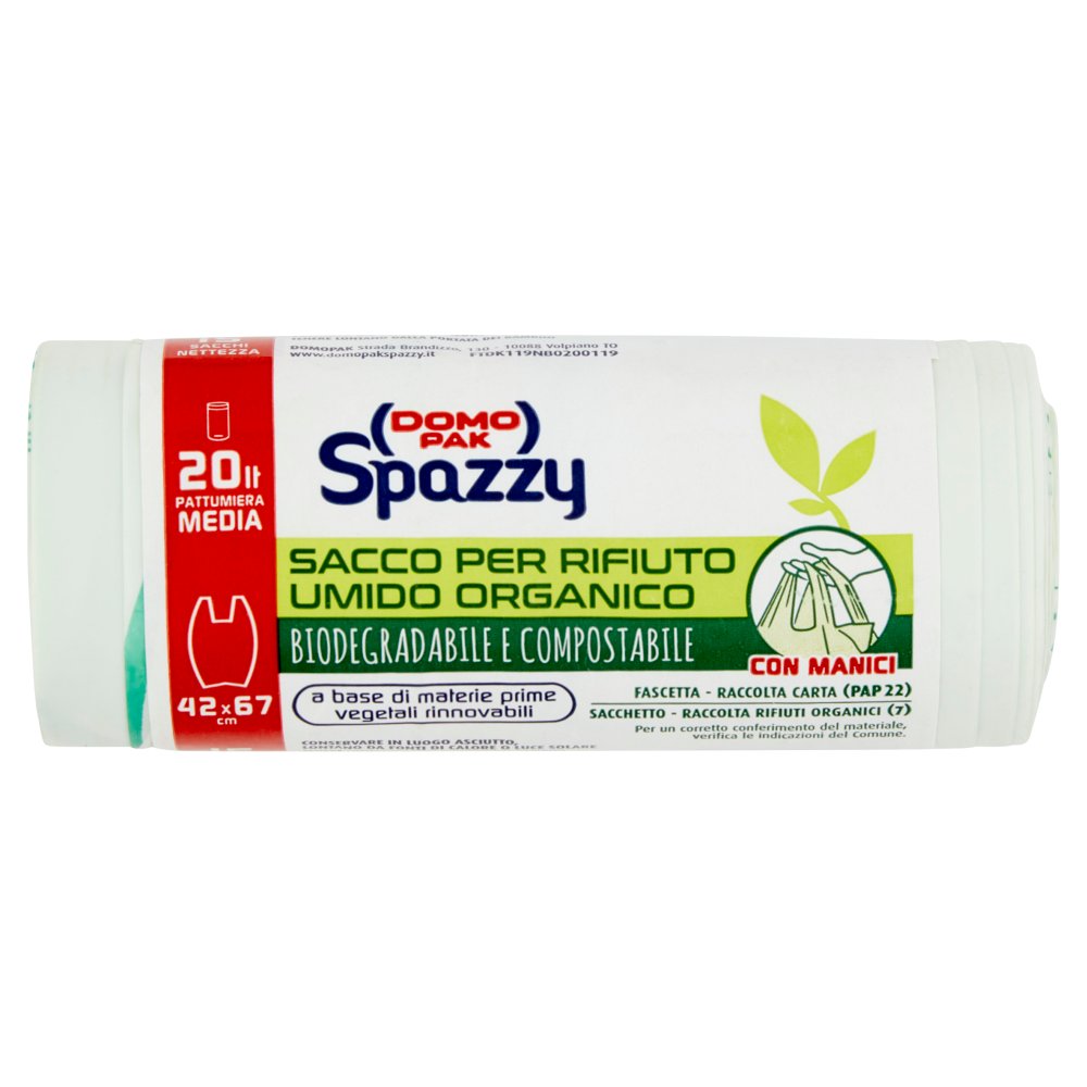 DOMOPAK SPAZZY BIODEGR. 20LTX15 42X