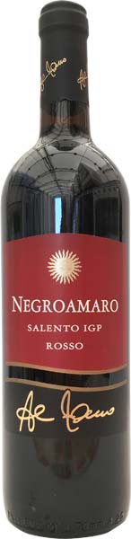 Tenute Al Bano Carrisi Villa Carrisi Negroamaro Salento Rosso Igp Cl.75 Vol.13,5°