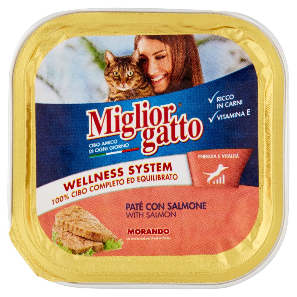 MIGLIOR GATTO VASCHETTA PATE' CON