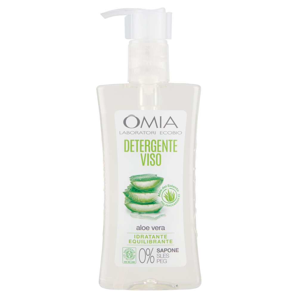 OMIA GEL DET VISO 200 ALOE IDRATAN