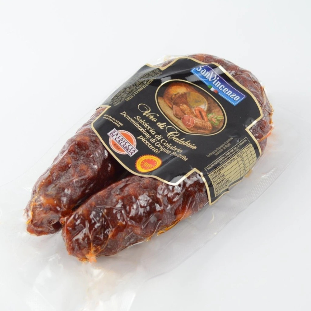 San Vincenzo Salsiccia Calabrese Piccante Gr.350 Pz.10