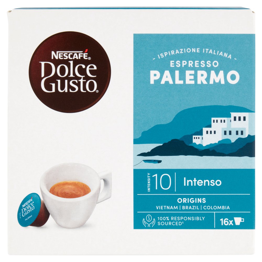 NESCAFE' DOLCEGUSTO ESPRESSO PALERMO 16 CAPSULE