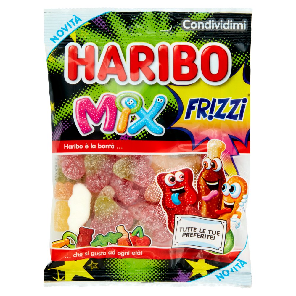 HARIBO MIX FRIZZI BUSTA GR.175