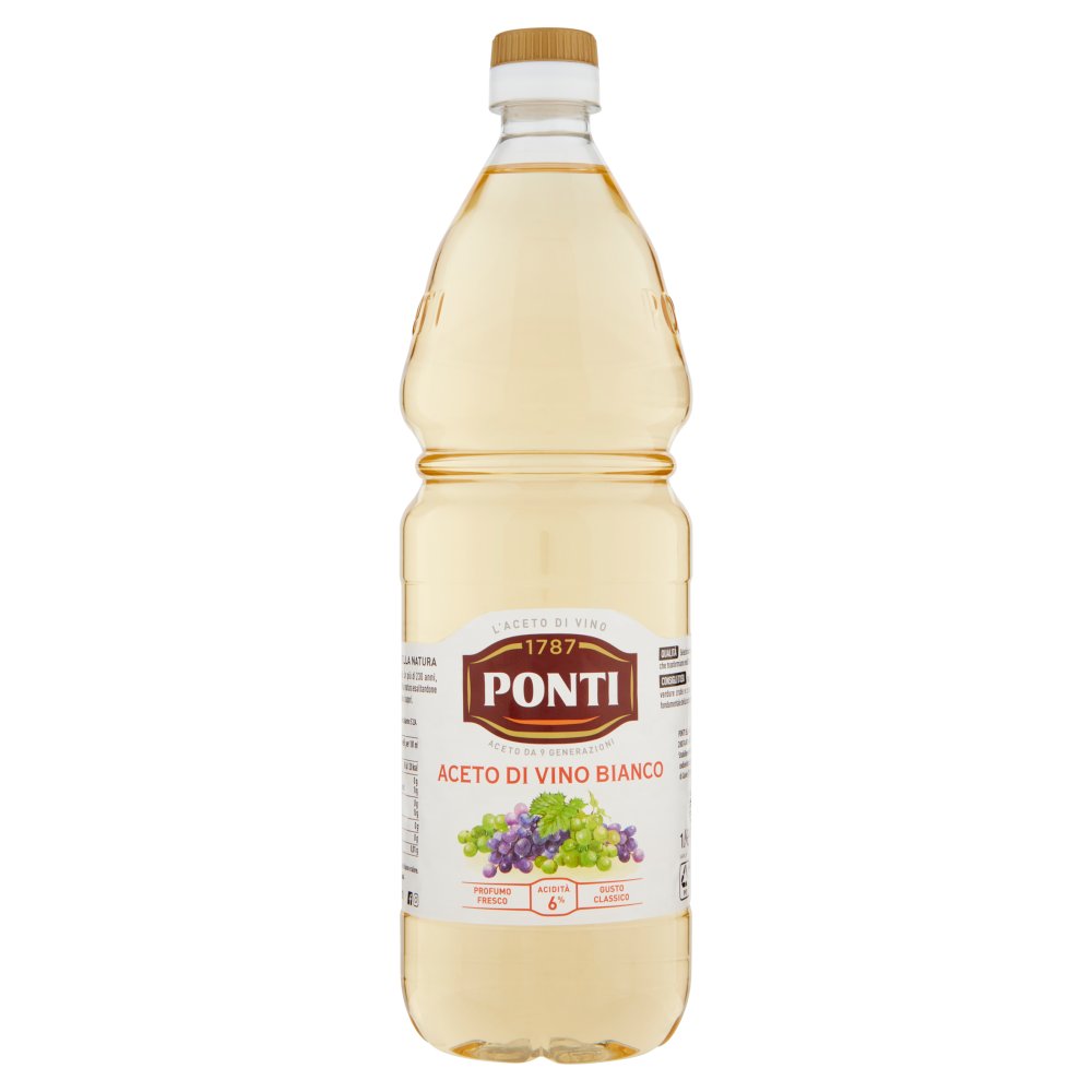 Ponti Aceto di Vino Bianco Pet Lt.1