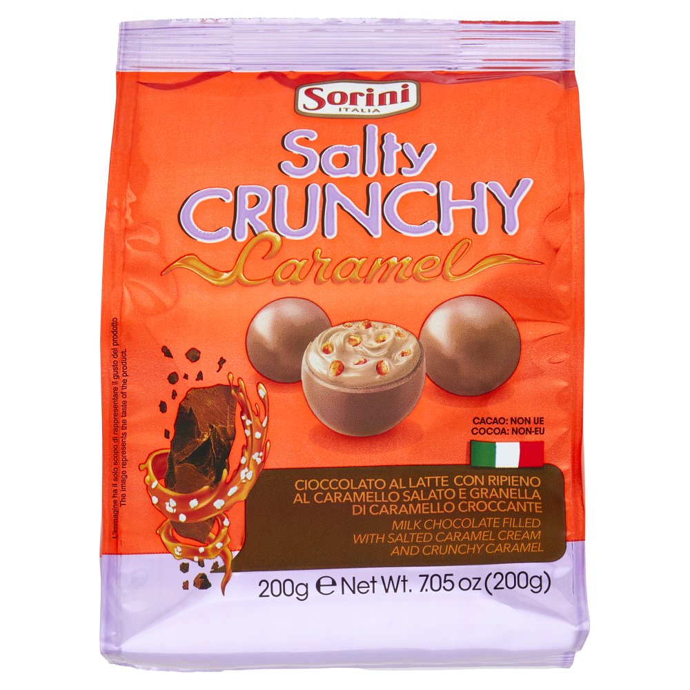 SORINI SALTY CRUNCHY GR.200 CARAMEL