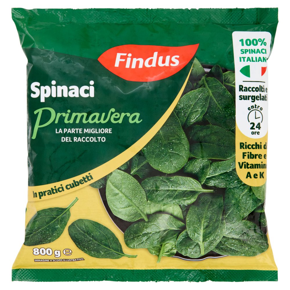 FINDUS SPINACI PRIMAVERA GR.800 CIUFFETT I