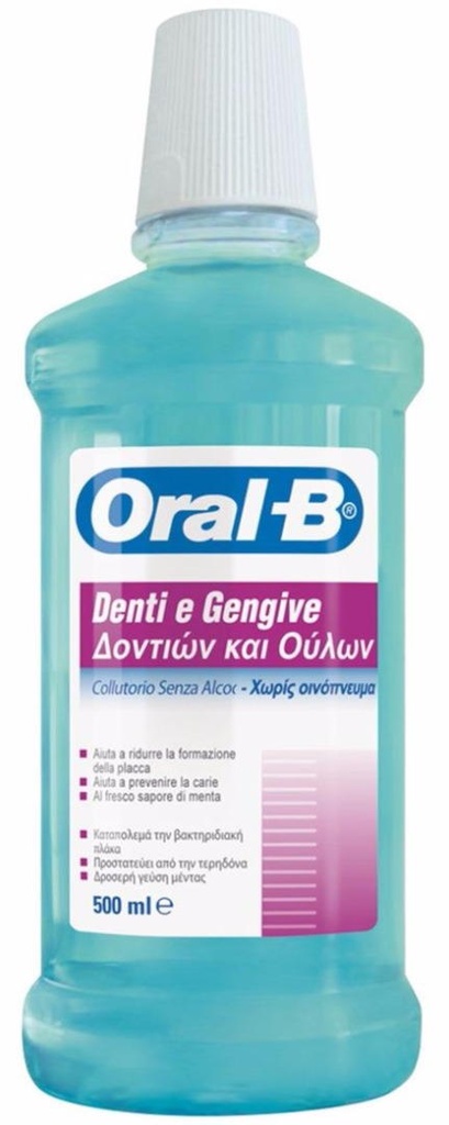 Oral-B Collutorio Denti/Gengive Ml.500
