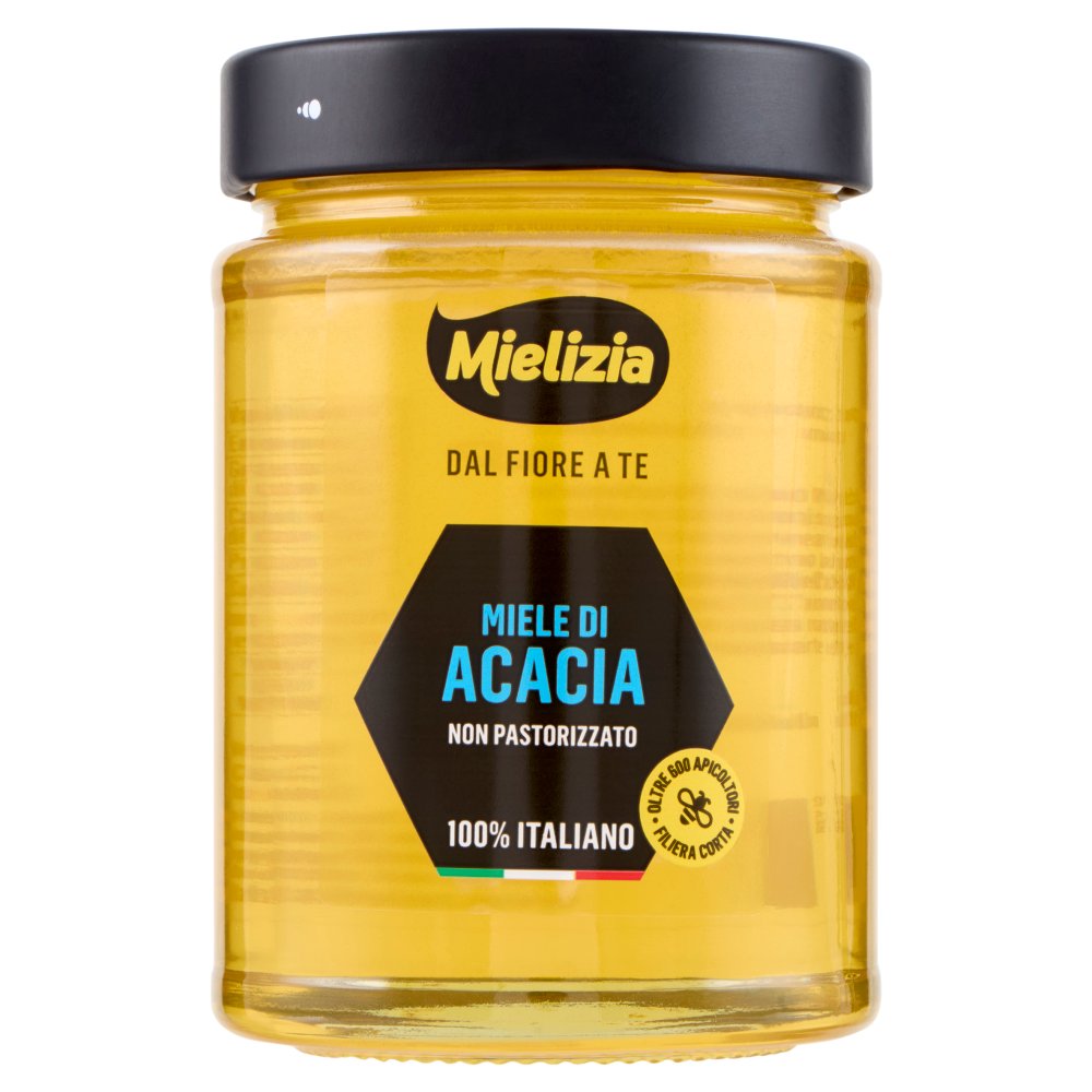 Mielizia Miele di Acacia non Pastorizzato 100% Italiano Gr.400