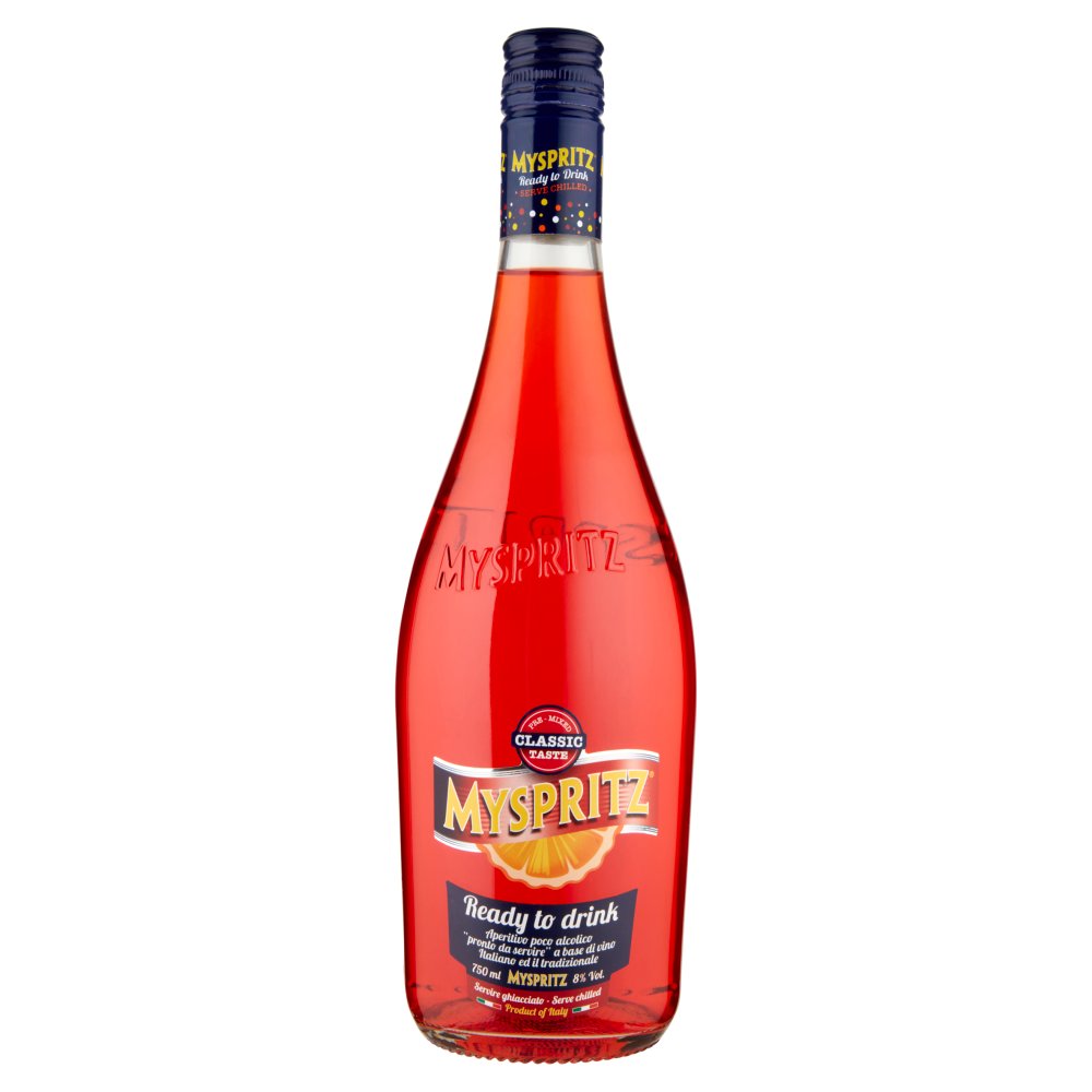 My Spritz Aperitivo Spritz Ready To Drink Cl.75 Vol.8°
