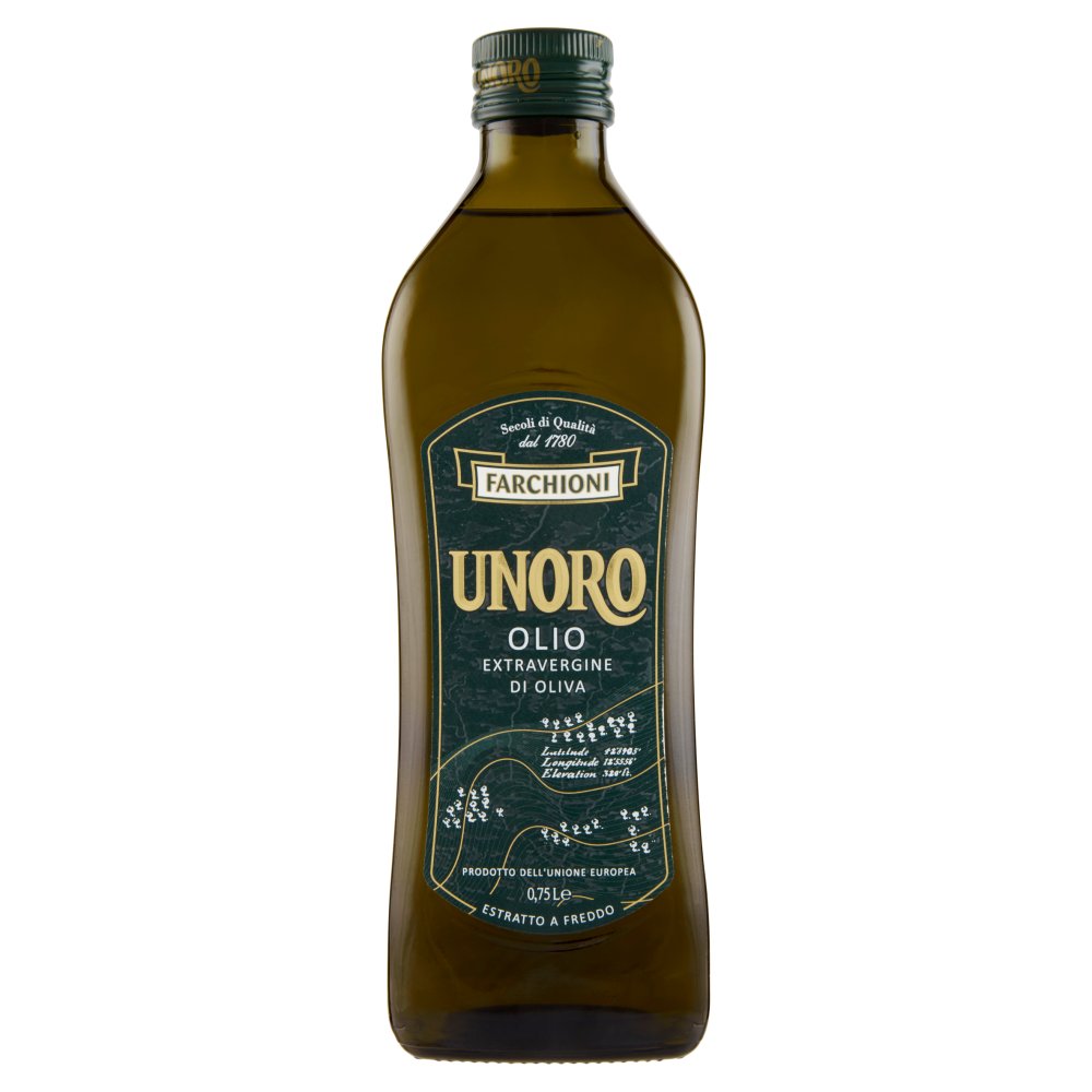 FARCHIONI OLIO EXTRA VERGINE DI OLIVA UNORO ML.75