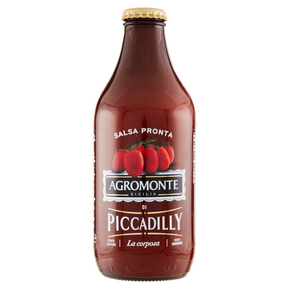Agromonte Salsa Pronta di Piccadilly la Corposa Gr.330