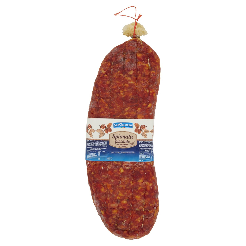 SAN VINCENZO SPIANATA CALABRA PICCANTE KG.1,6 PZ.2