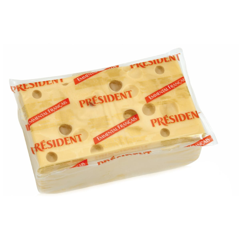 PRESIDENT EMMENTAL BLOCCO KG.3,5 PZ.3