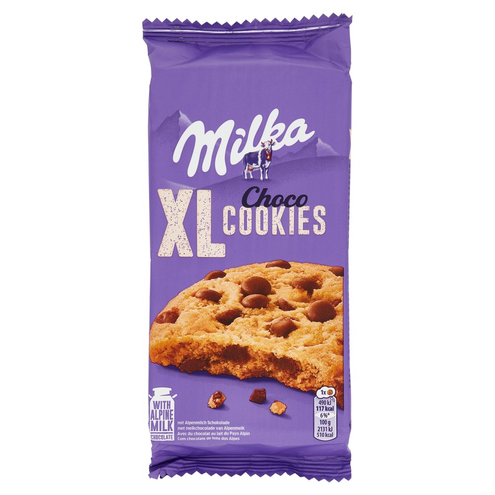 Milka Cookies Choco XL Gr.184