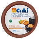 Cuki Contenitori in Carta Forno per Friggitrice ad Aria Pz.5