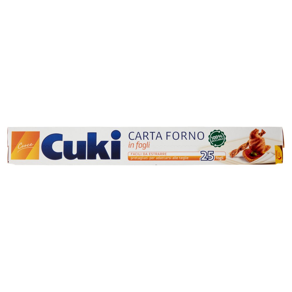 Cuki Carta Forno Mt.9,5 25 Fogli