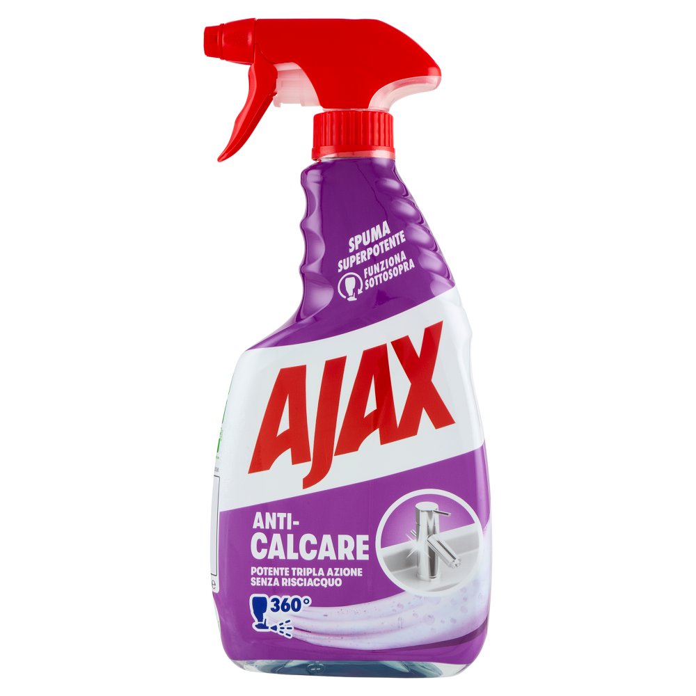 Ajax Detersivo Spray 360° Anticalcare Ml.600