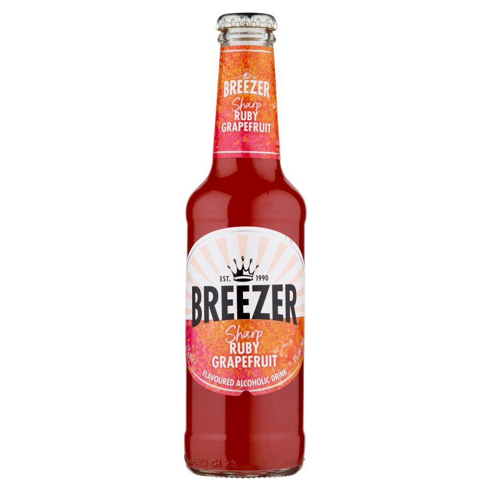 Bacardi Breezer Sharp Ruby Grapefruit Cl.27,5 Vol.4°