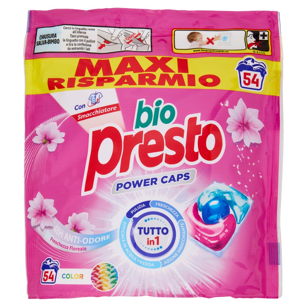 Bio Presto Power Caps Color Pz.54