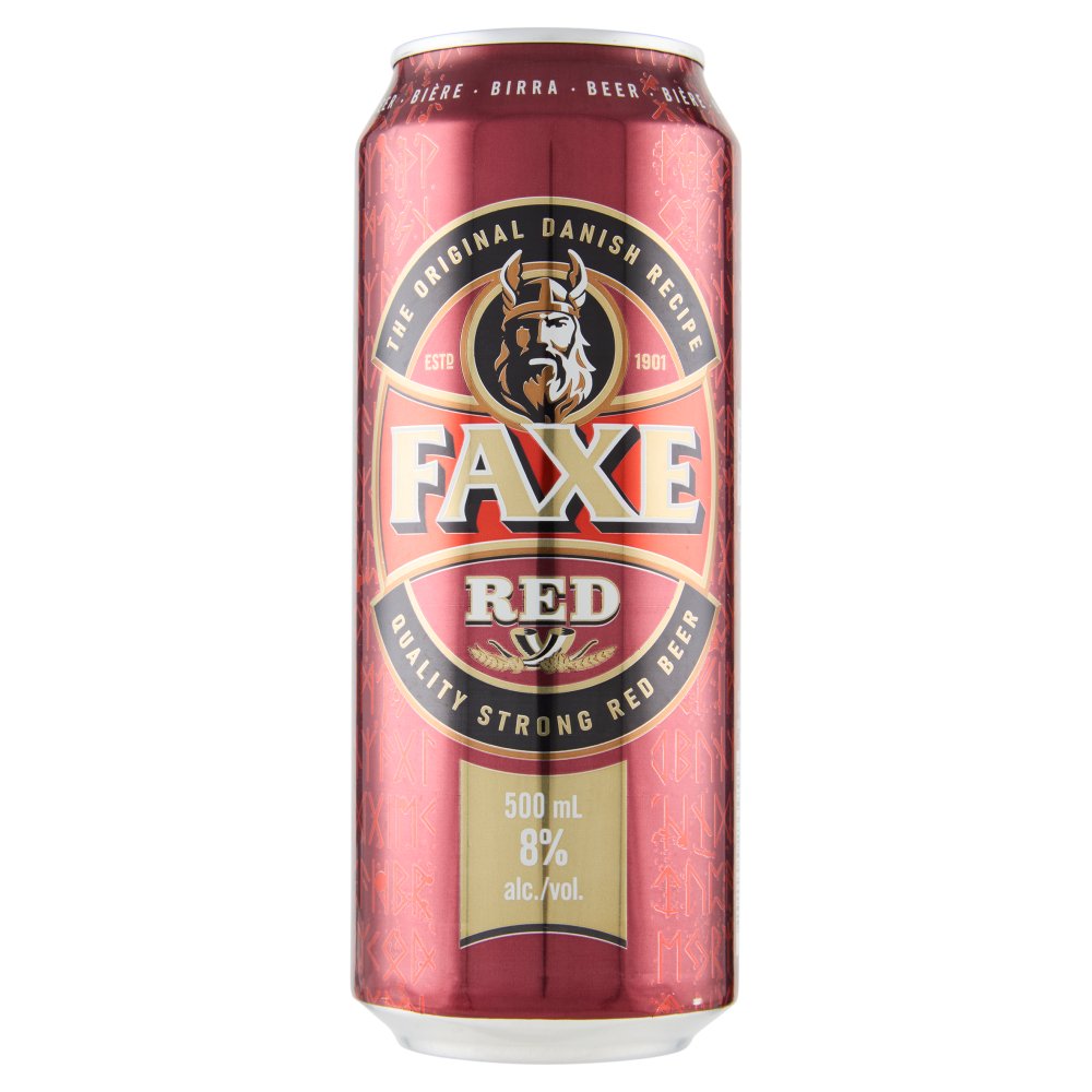 Faxe Birra Red in Lattina Cl.50 Vol.8°