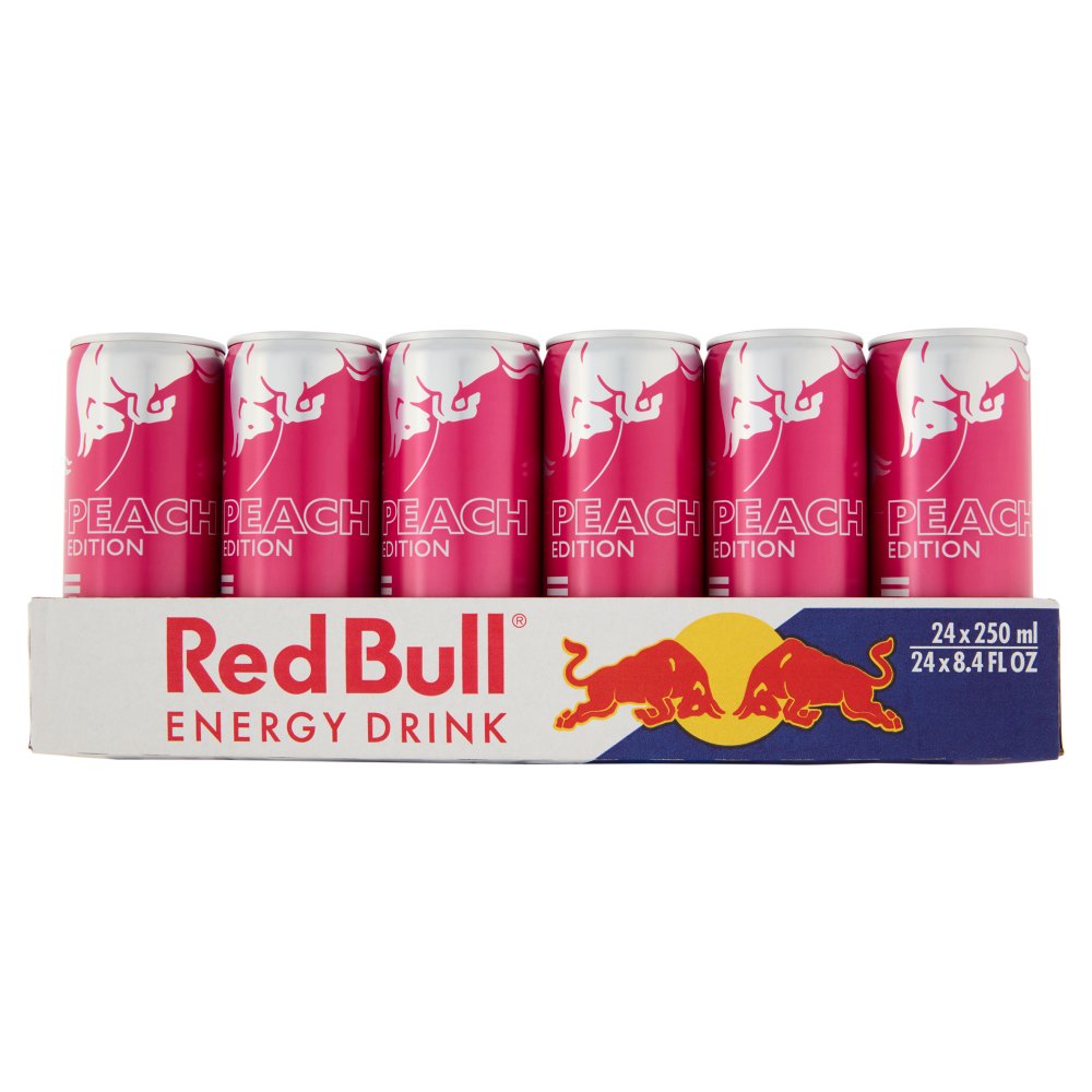 RED BULL PEACH EDITION LAT.250ML