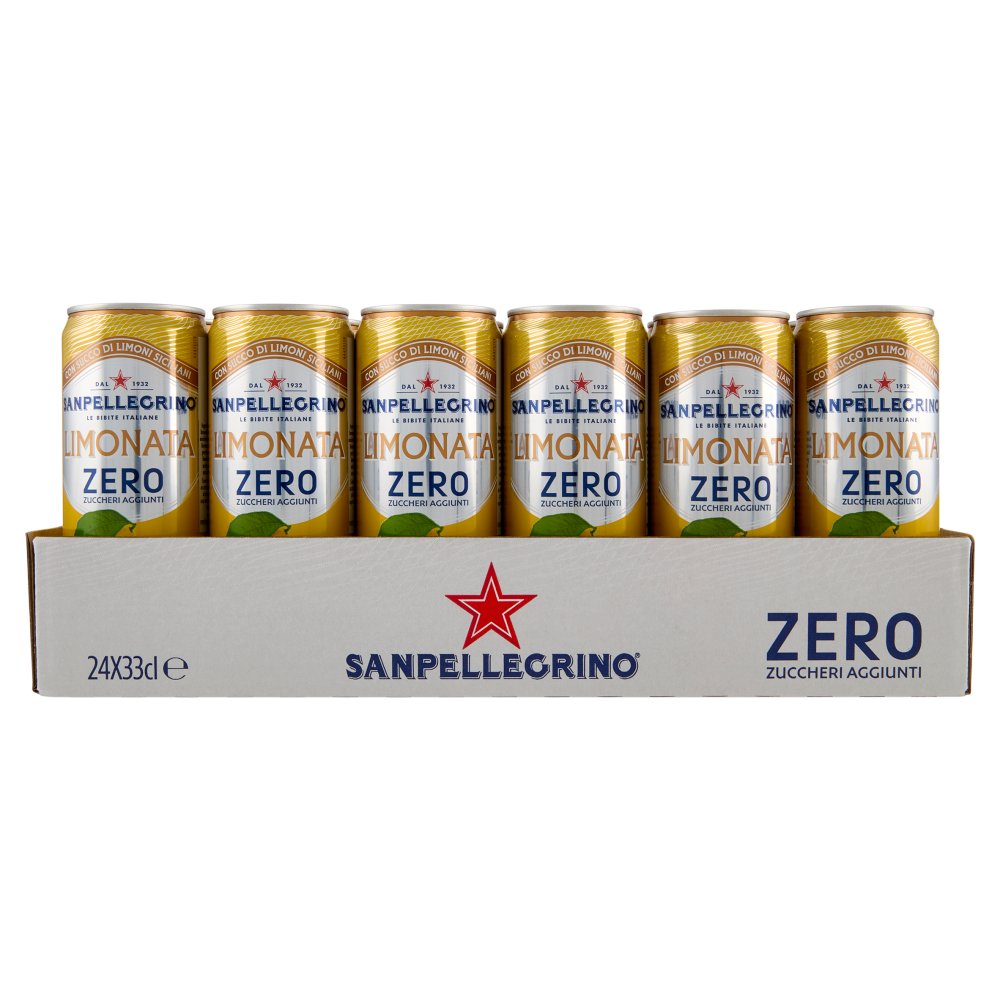 Sanpellegrino Limonata Zero Lattina Cl.33