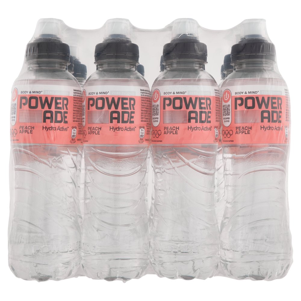 Powerade Hydro Active Peach Apple Pz.12 Cl.50