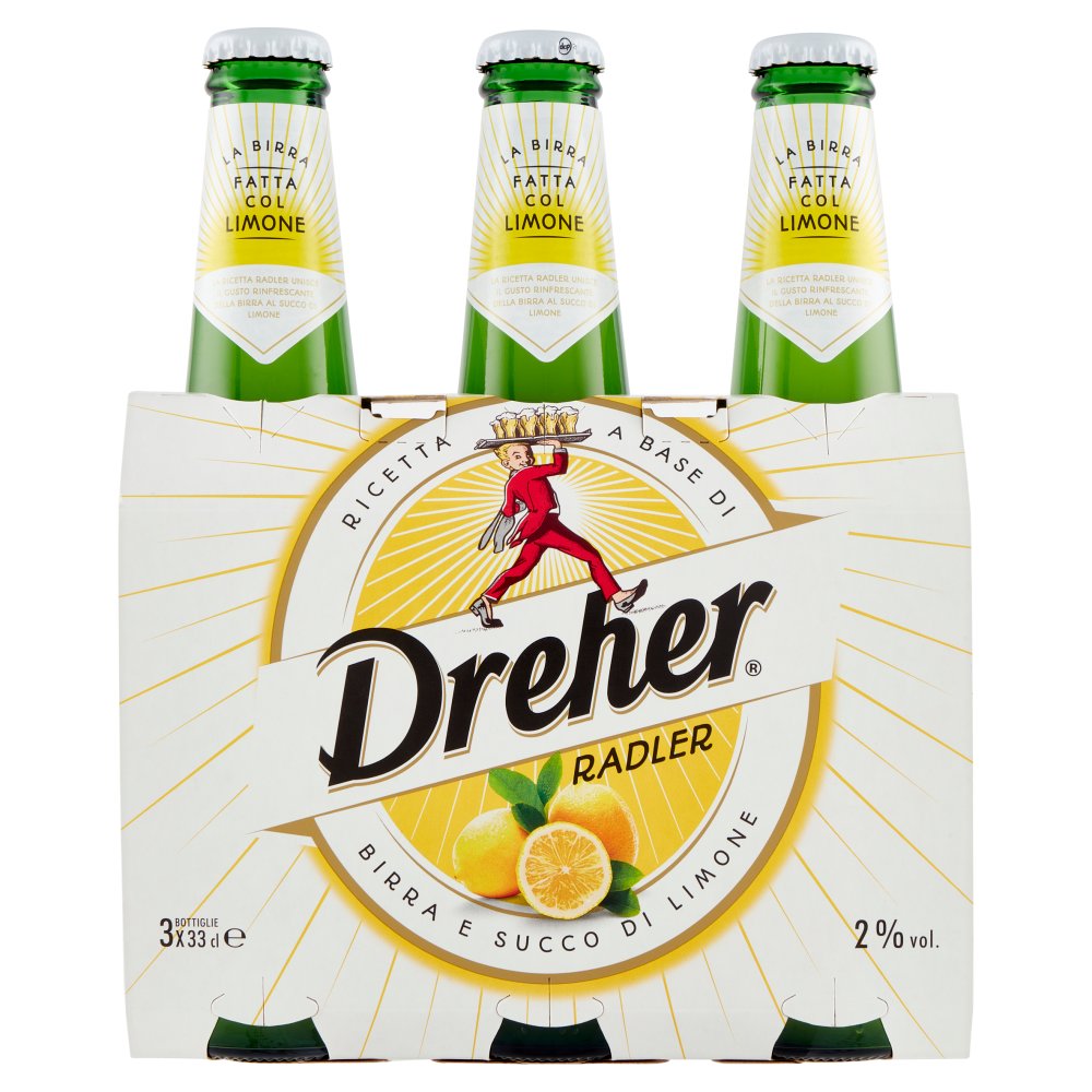 Dreher Birra Lemon Cl.33X3 Vol.2°