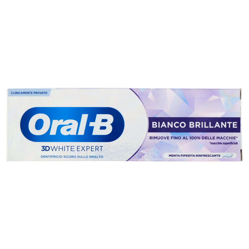 Oral-B 3D White Expert Dentifricio Bianco Brillante Ml.75