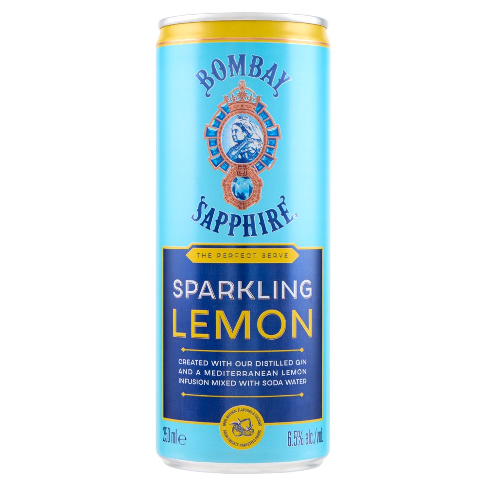 Bombay Sapphire Sparkling Lemon Cl.25 Vol.6.5°