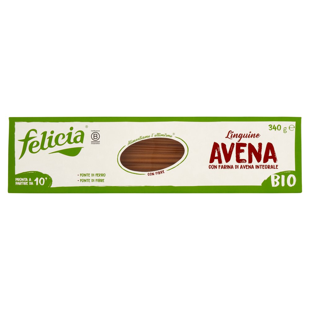 Felicia Linguine Avena con Farina di Avena Integrale Bio Gr.340