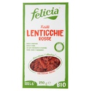 Felicia Fusilli Lenticchie Rosse Bio Gr.250