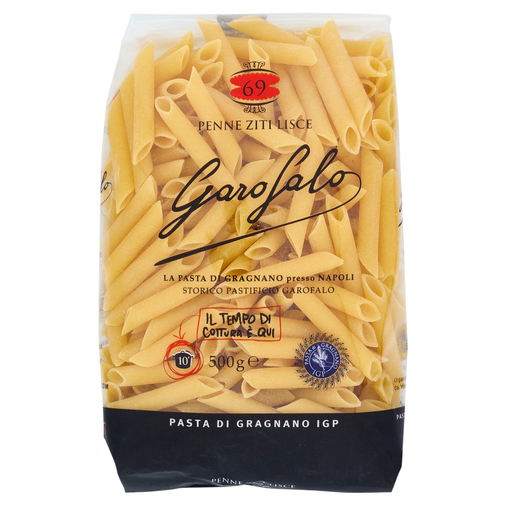 Garofalo Penne Ziti Lisce N°69 Gr.500