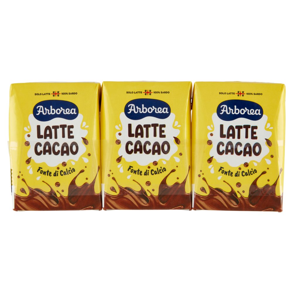 Arborea Latte Cacao 3 X Ml.200