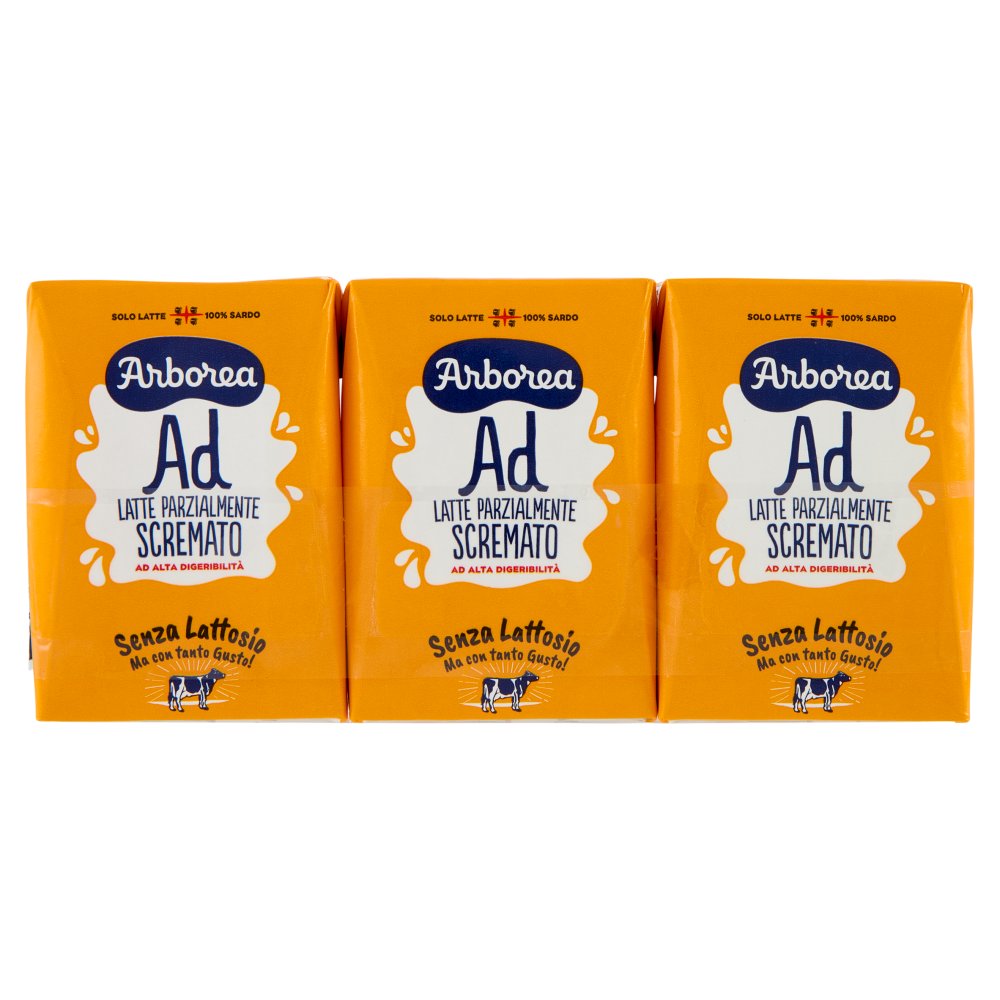 Arborea Ad Latte Parzialmente Scremato ad Alta Digeribilità 3 X Ml.200