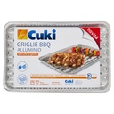 Cuki Vaschette in Alluminio per Griglia Barbecue Pz.3