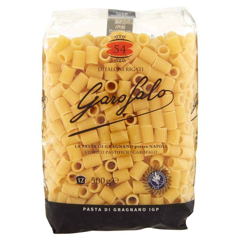 Garofalo Ditaloni Rigati N°54 Gr.500