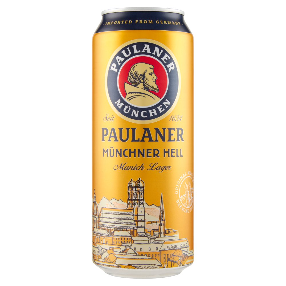 Paulaner Münchner Hell Birra Lattina Cl.50 Vol.4,9°