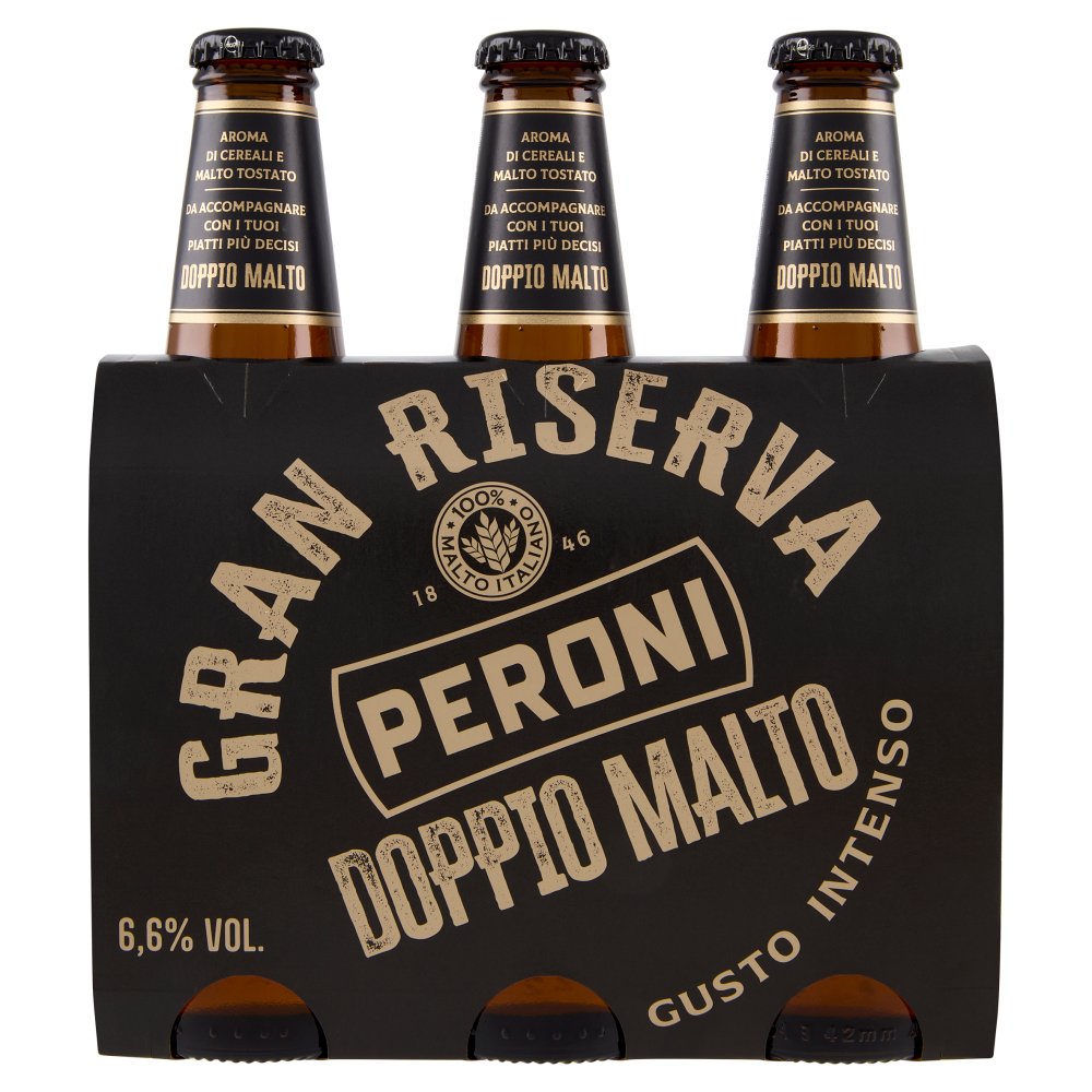Peroni Gran Riserva Doppio Malto Birra Cl.33x3 Vol.6.6°