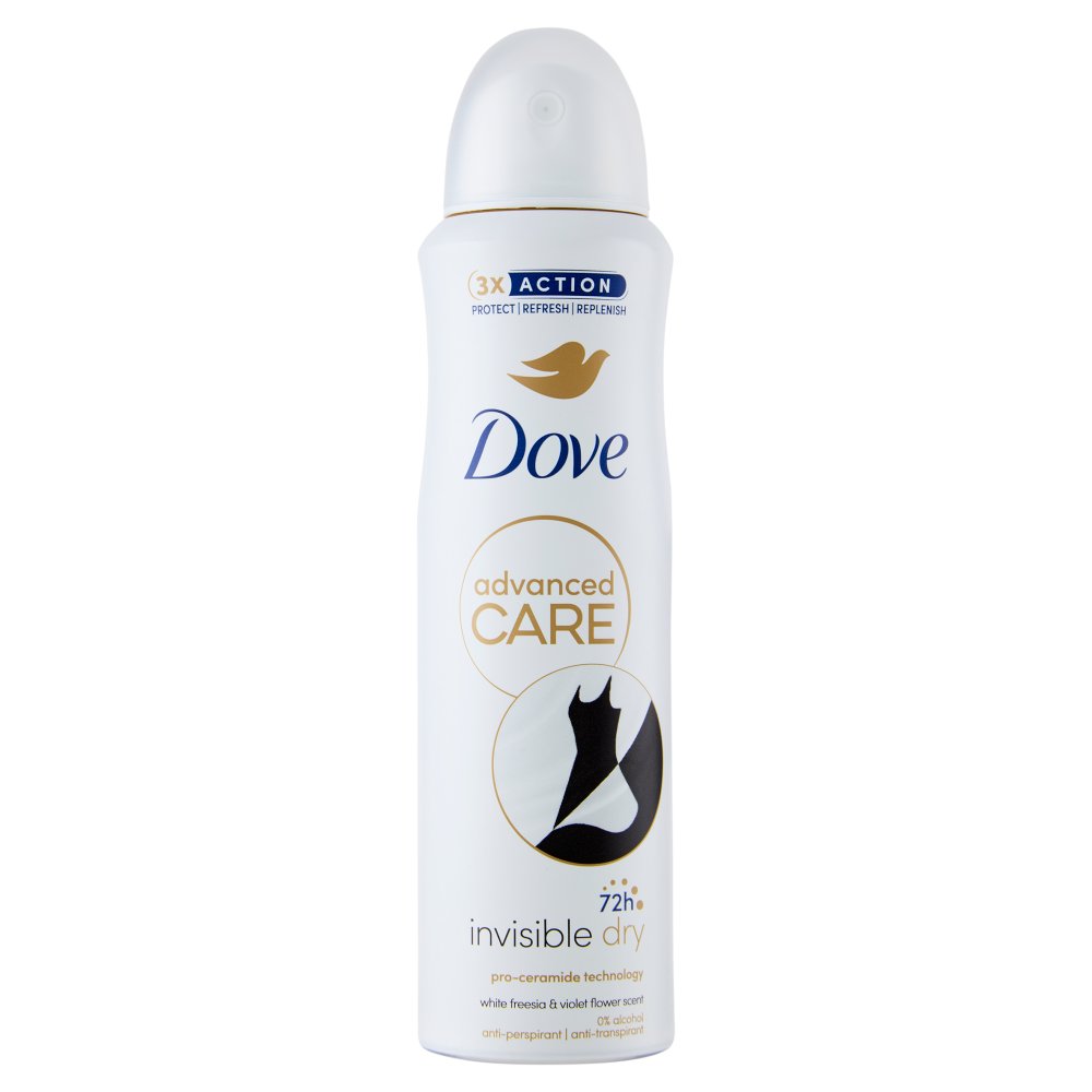 DOVE DEO SPRAY ADV INVIS.DRY ML150