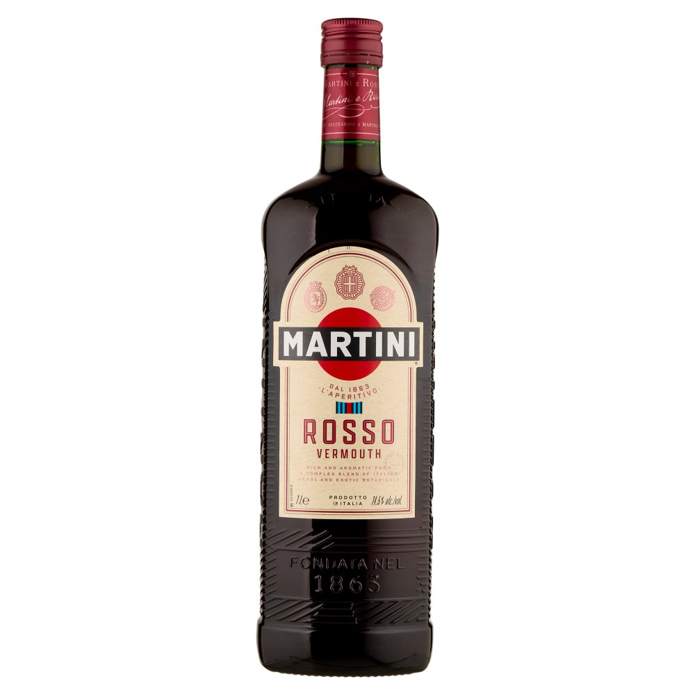 Martini Rosso Vermouth Lt.1 Vol.14.5°