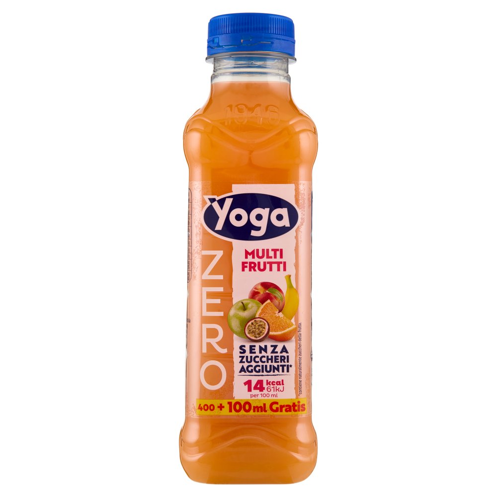 Yoga Zero Multi Frutti senza Zuccheri Aggiunti Cl.50