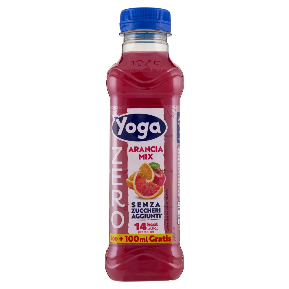 YOGA BEV. ARANCIA MIX ZERO LT. 0,5