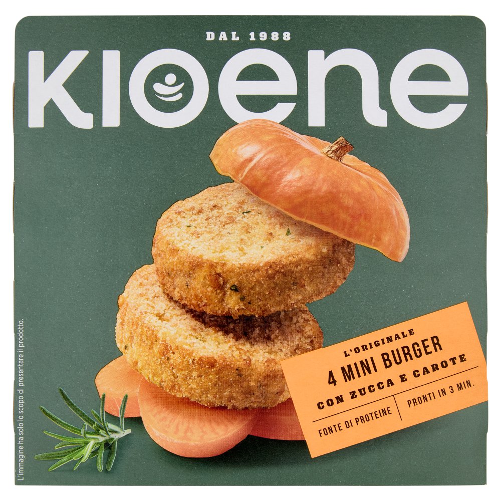 KIOENE MINIBURGER ZUCCA/CAROTE G200