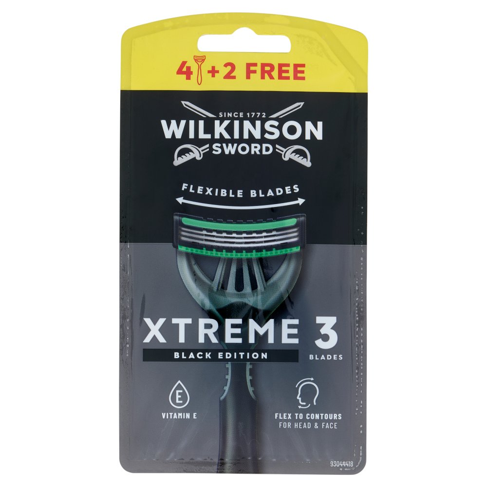 WILKINSON EXTR.3 BLACK 4+2