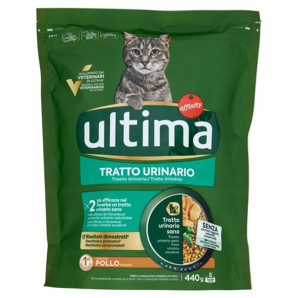 ULTIMA CAT URINARY POLLO GR.440